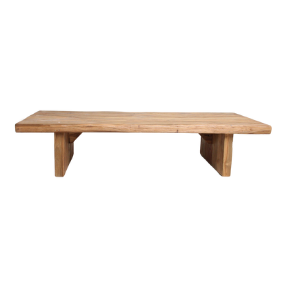 Teak Wood Coffee Table Rectangular FSC-recycled Raw Materials