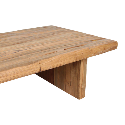 Teak Wood Coffee Table Rectangular FSC-recycled Raw Materials