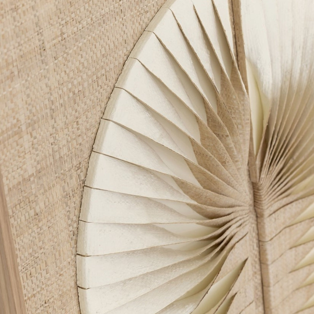 MUST Living Wall Panel Bow Eco Art Woven Palm