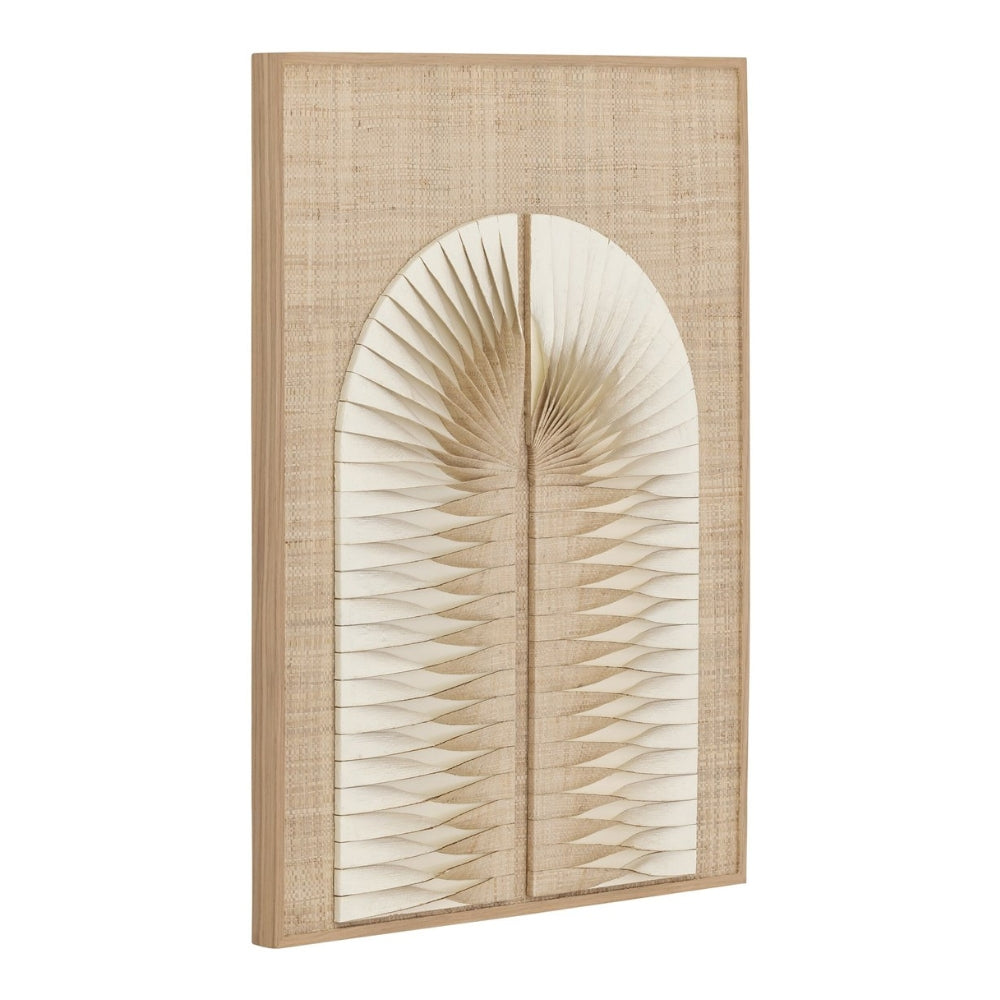 MUST Living Wall Panel Bow Eco Art Woven Palm