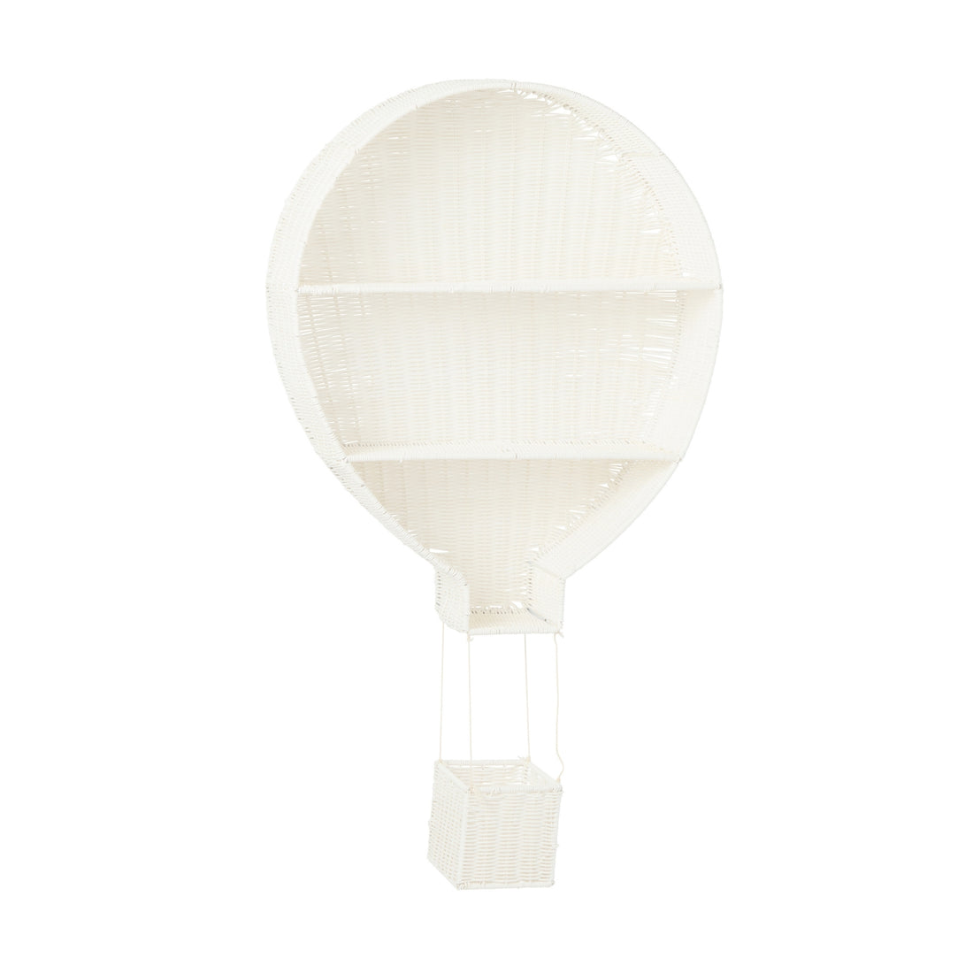 Wall Rack Hot Air Balloon Plastic White J-Line