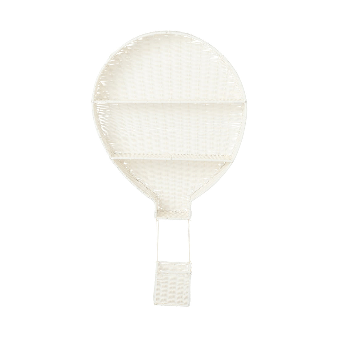 Wall Rack Hot Air Balloon Plastic White J-Line