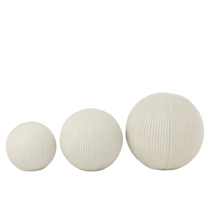 Bal Deco Clay White Large 39.5cmx37.5cmx39.5cm