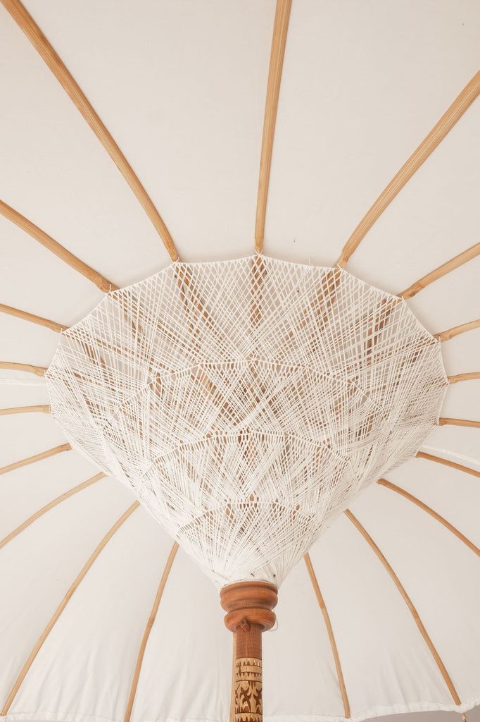 Bali Parasol - Crème - 250cm - Parasol - Todo Bien - livinglovely.nl