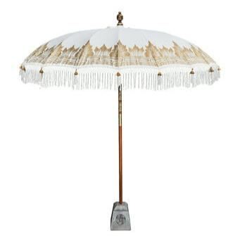 Bali Parasol - Half Goud Créme - 280cm - Parasol - Todo Bien - livinglovely.nl