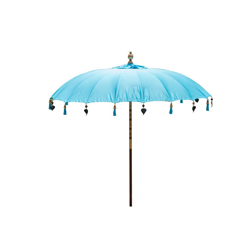 Bali Parasol - Zeeblauw - 250cm - Parasol - Todo Bien - livinglovely.nl