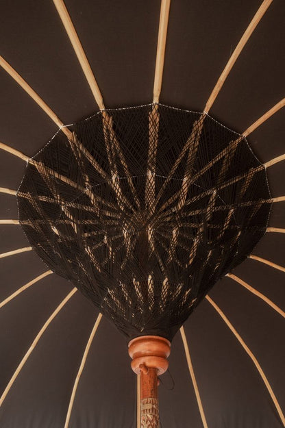 Bali Parasol - Zwart - 250cm - Parasol - Todo Bien - livinglovely.nl