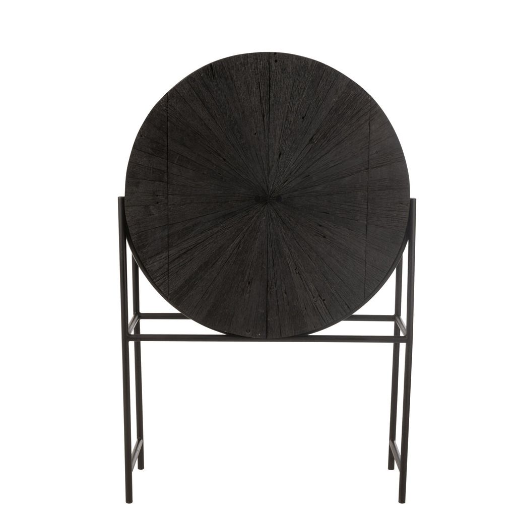 Shanil Cabinet Recycled Wood Black J-Line