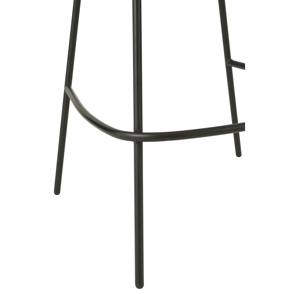 Bar Stool Iron Light Pink/Black - J-Line