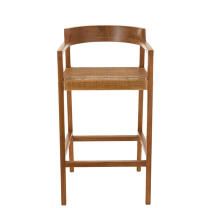 Bar stool Emma Teak Brown J-Line