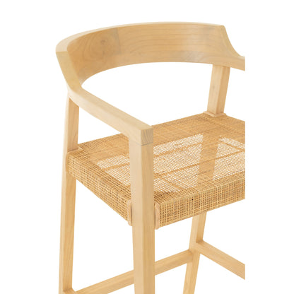 Bar stool Emma Teak Natural J-Line