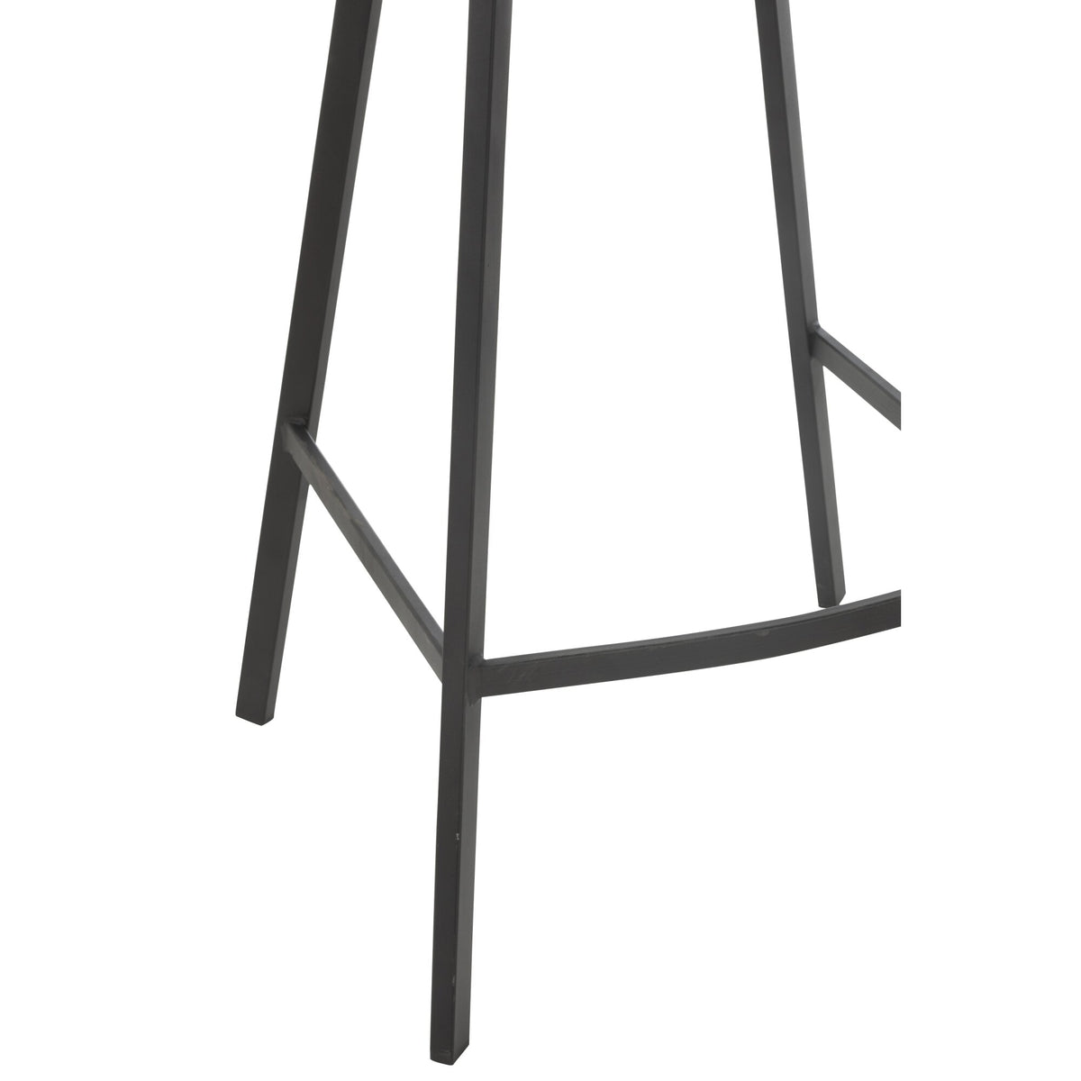 Bar stool Kent Metal/Polyester White J-Line
