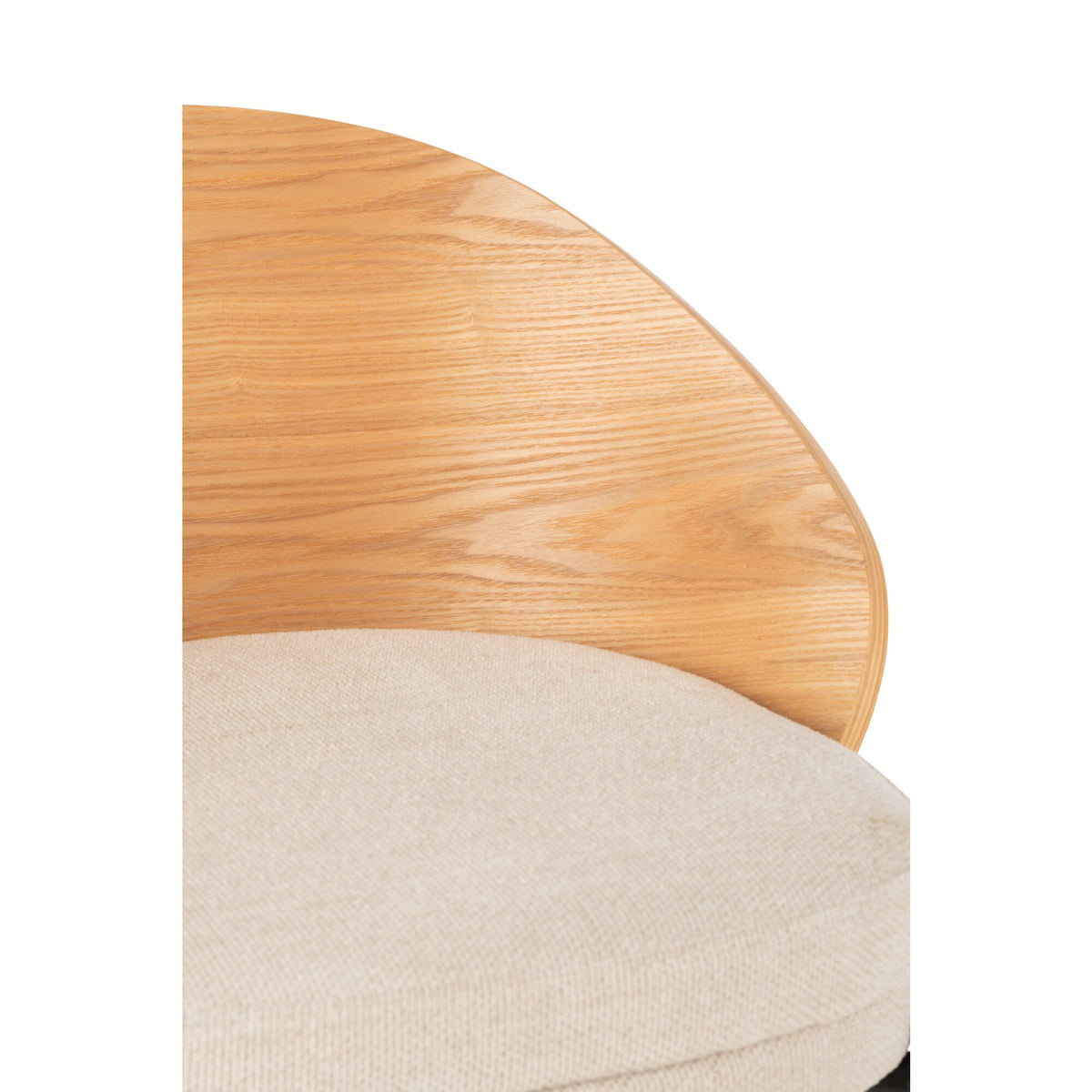 Bar stool Lone Multiplex/Metal Natural/Beige J-Line