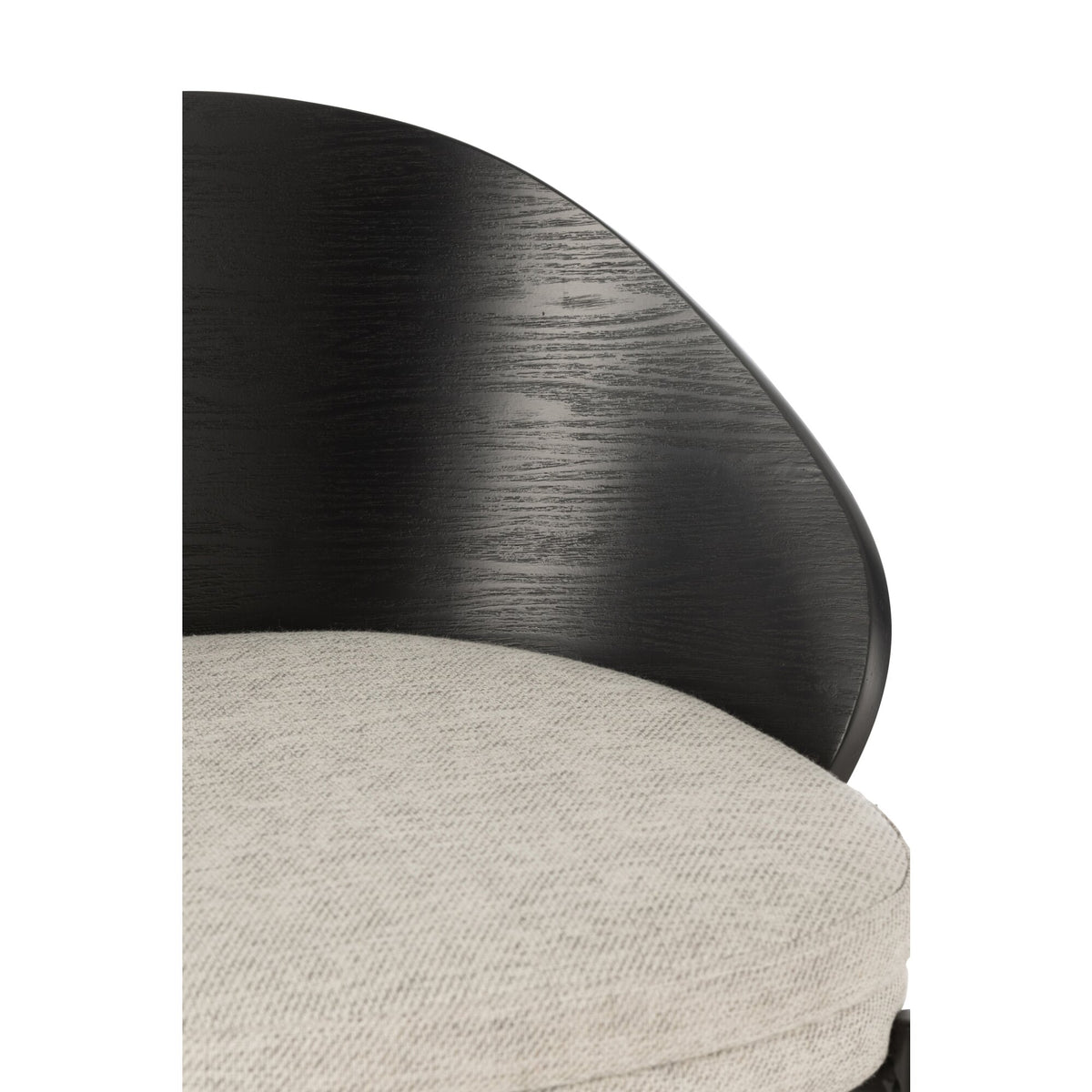 Bar stool Lone Multiplex/Metal Black/Grey J-Line