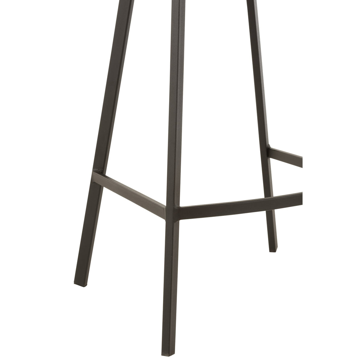 Bar stool Stephane Fabric/Metal Grey J-Line