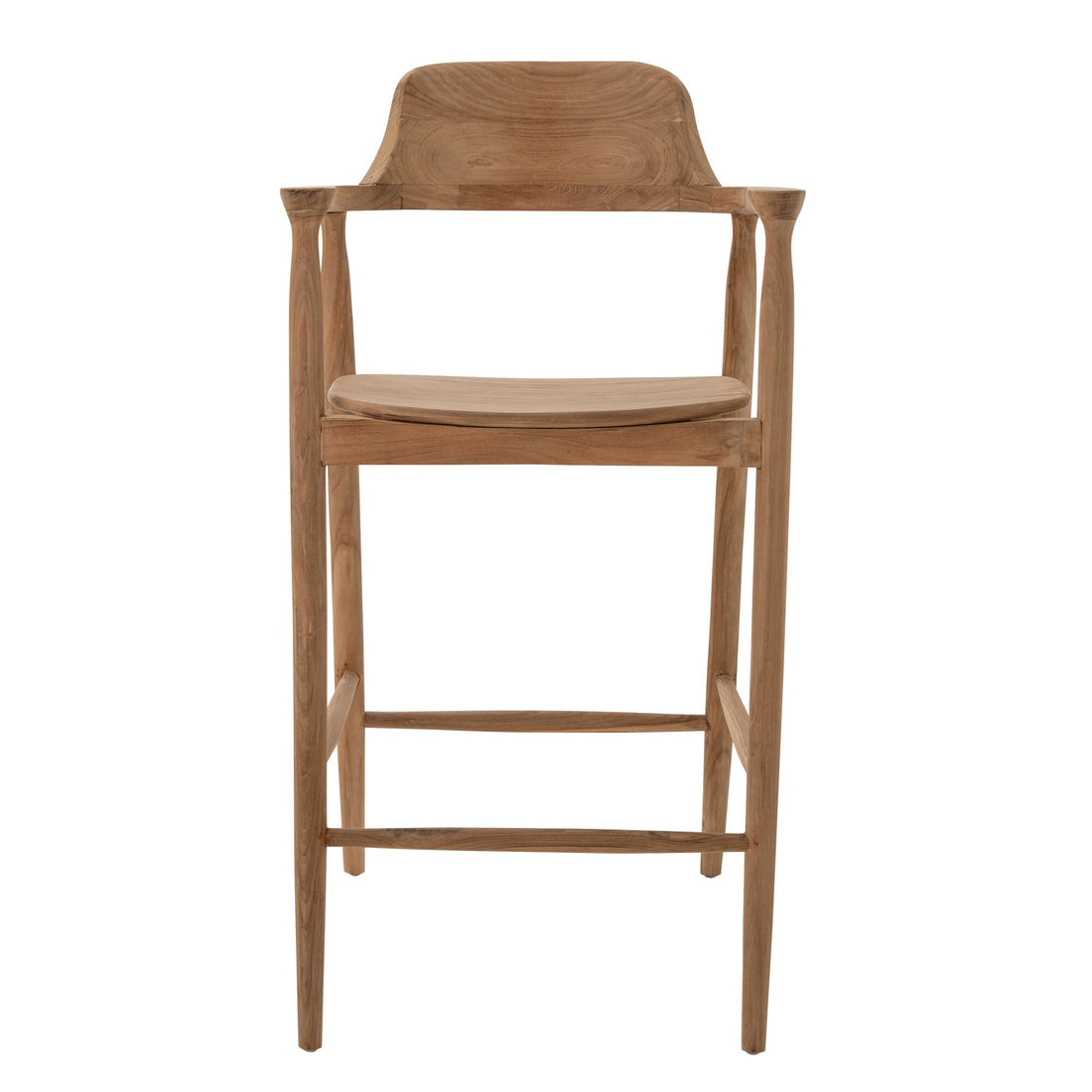 Bar Stool Teak Wood Natural J-Line