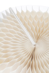 Bartafel Vouwbaar Papier Gebroken Wit Dia 70cmxH110cm J-Line - Bartafel - J-Line - livinglovely.nl