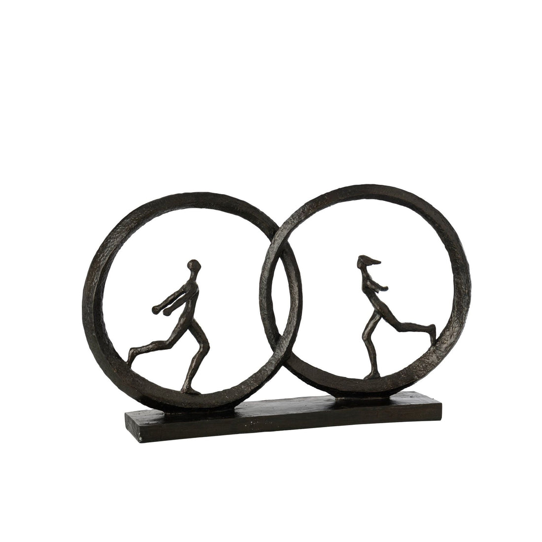 Image Couple In Ring Polyresin Black J-Line