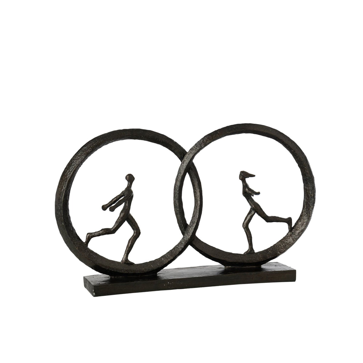 Image Couple In Ring Polyresin Black J-Line