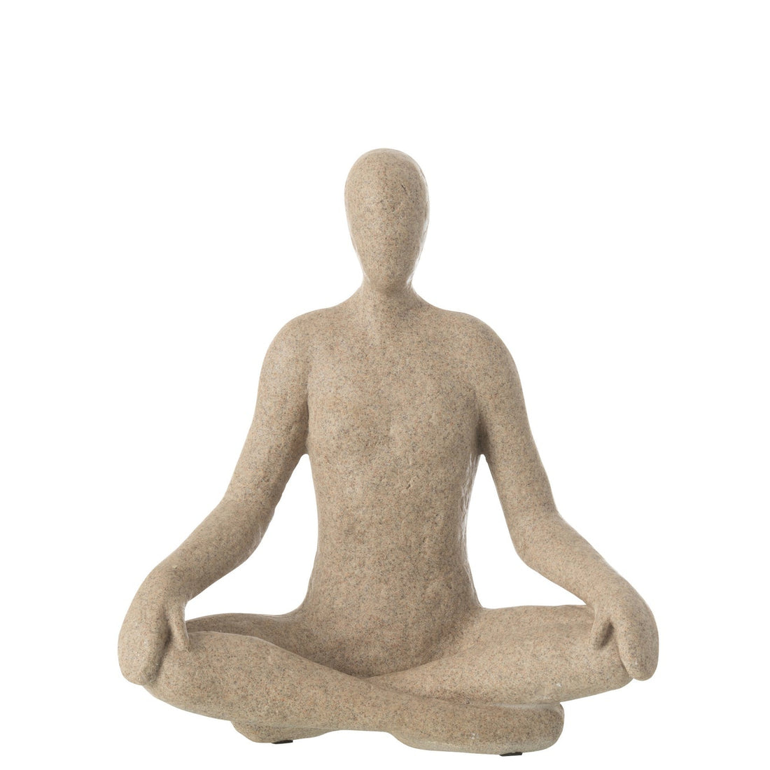 Yoga Figurine Resin Beige J-Line