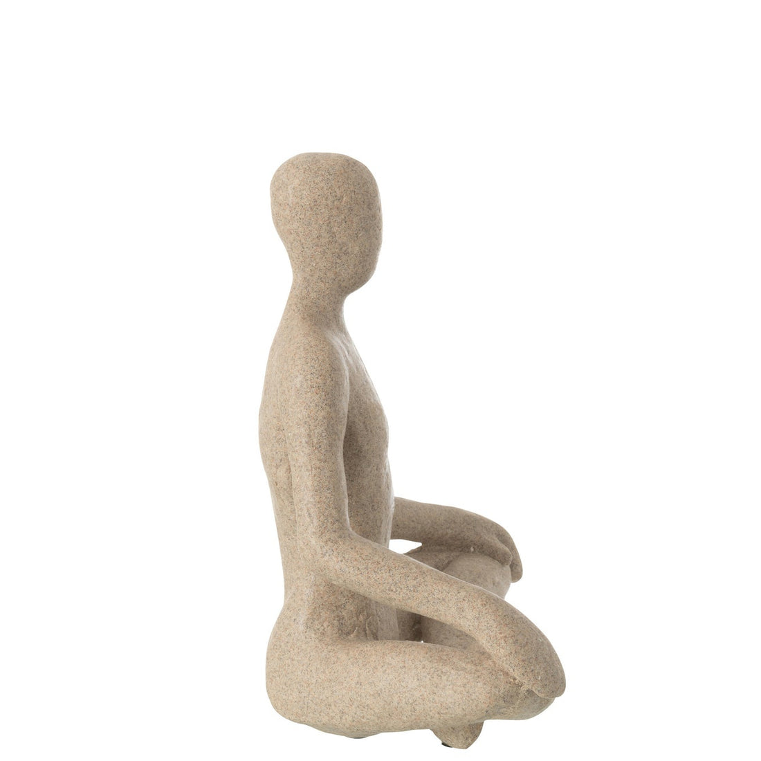 Yoga Figurine Resin Beige J-Line