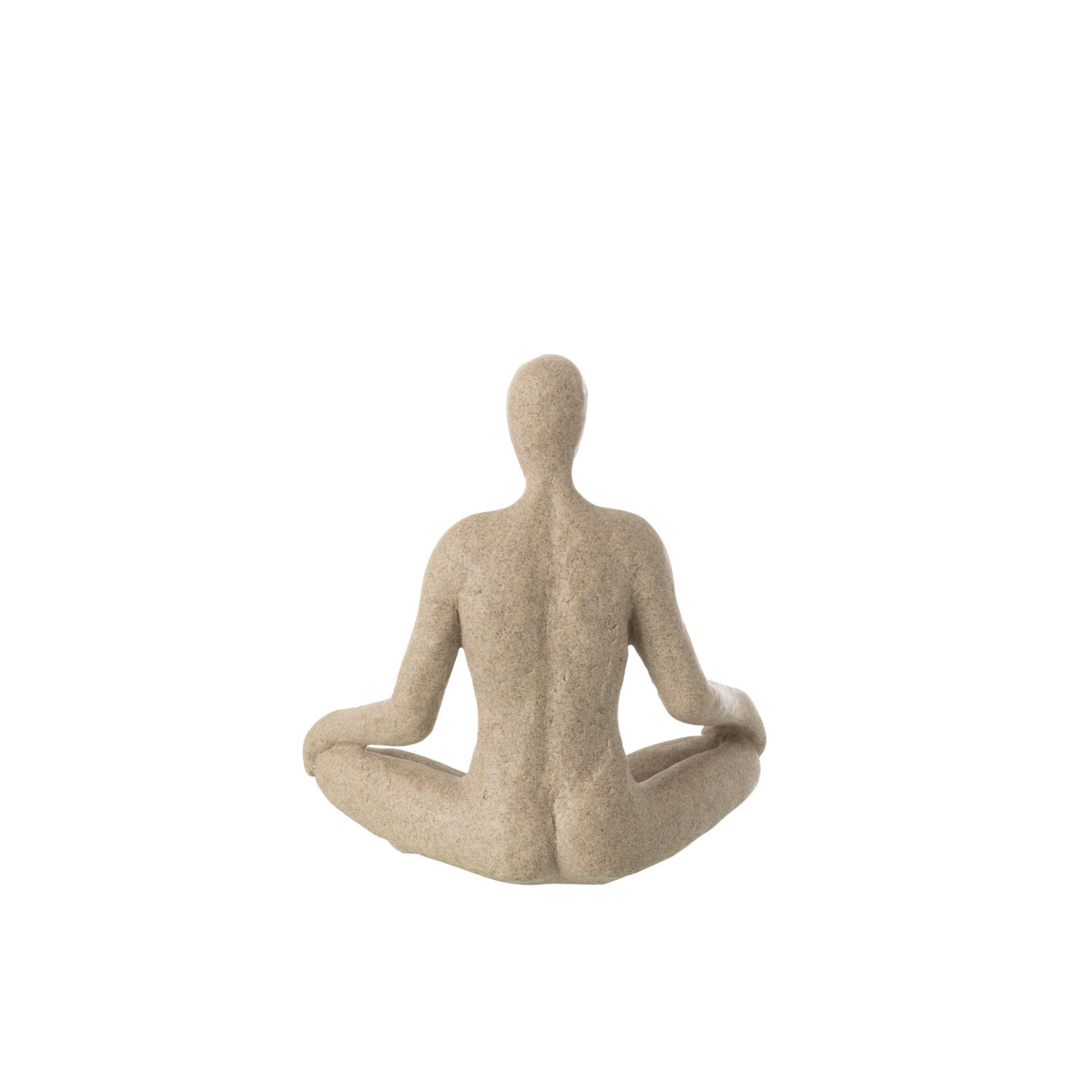 Yoga Figurine Resin Beige J-Line