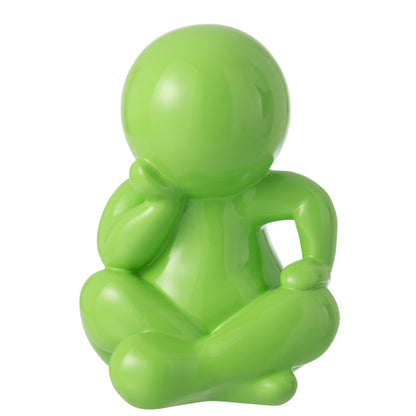 Figurine Marcel Resin Green J-Line