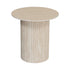 Bijzettafel Craft Travertijn Ø50cm - Pole To Pole - Bijzettafel - Pole To Pole - livinglovely.nl