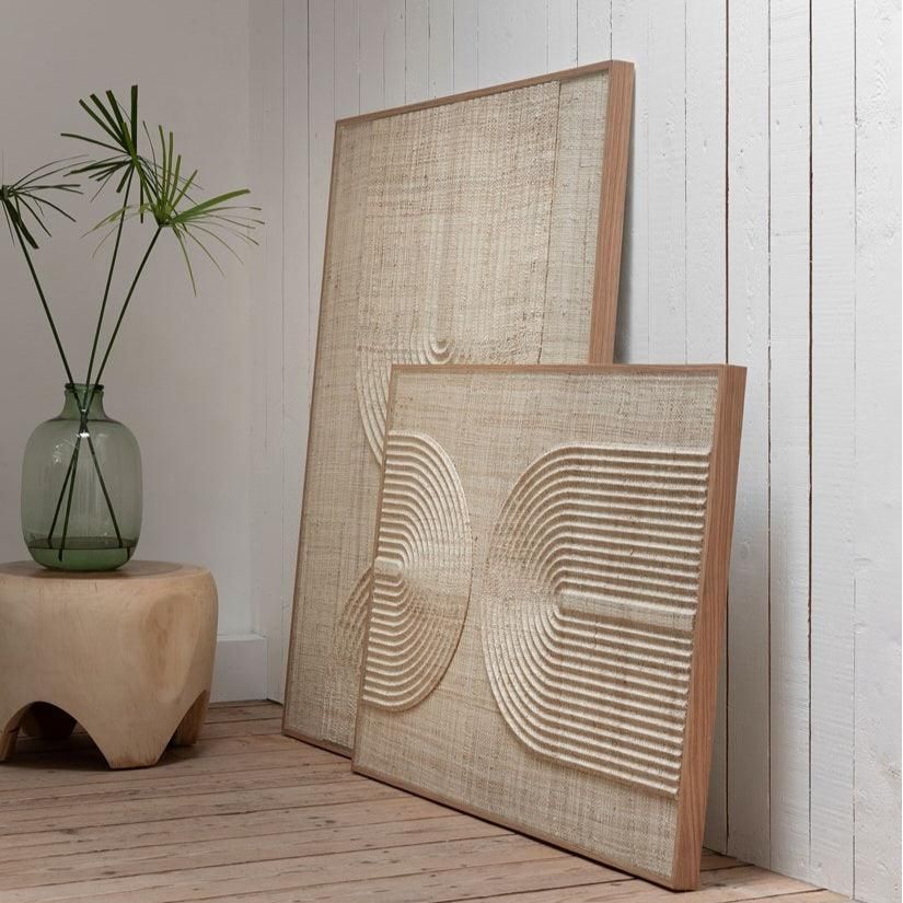 Bijzettafel Puro large van massief suar hout in naturel