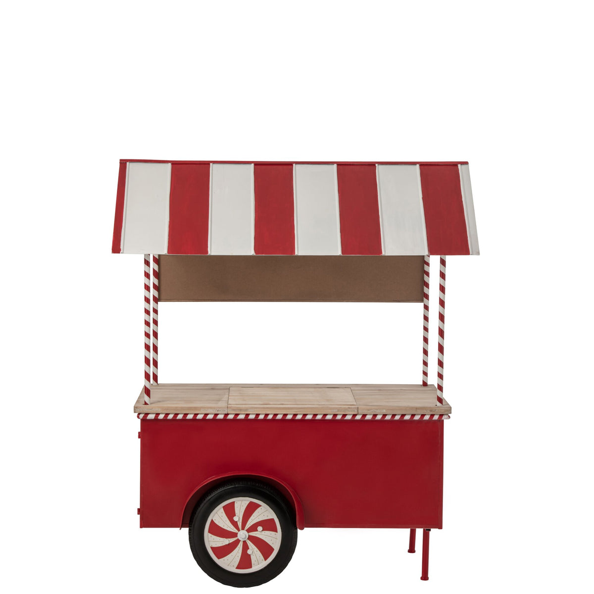 Buffet Kiosk Metal Red/White J-Line