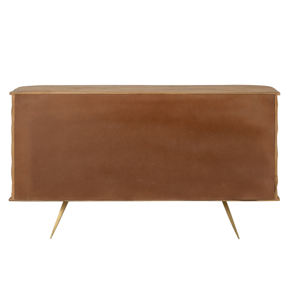 Curve Natural Wood Buffet Cabinet J-Line