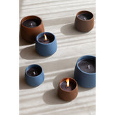 Buitenkaars Cyra Cement Blauw Medium 31uur