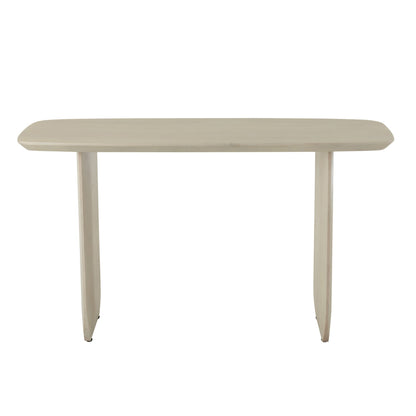 Console Table Acacia Wood White J-Line