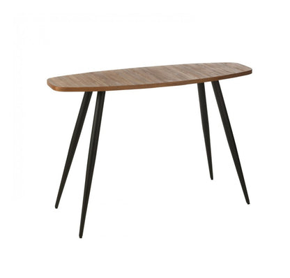 Oval Console Recycled Teak Natural J-Line