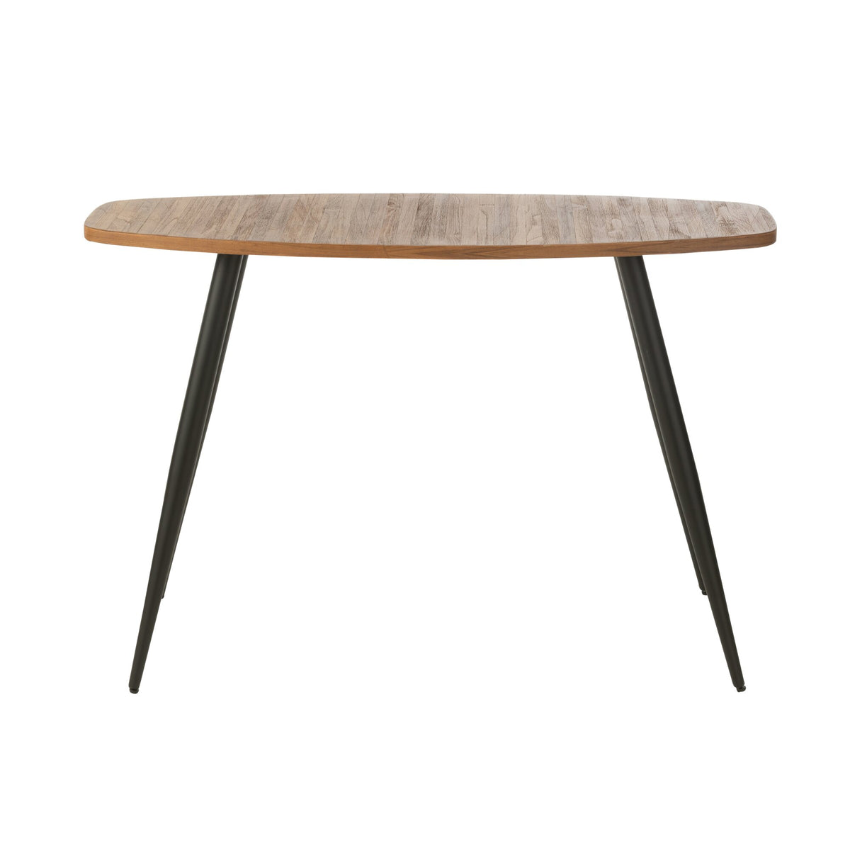 Oval Console Recycled Teak Natural J-Line