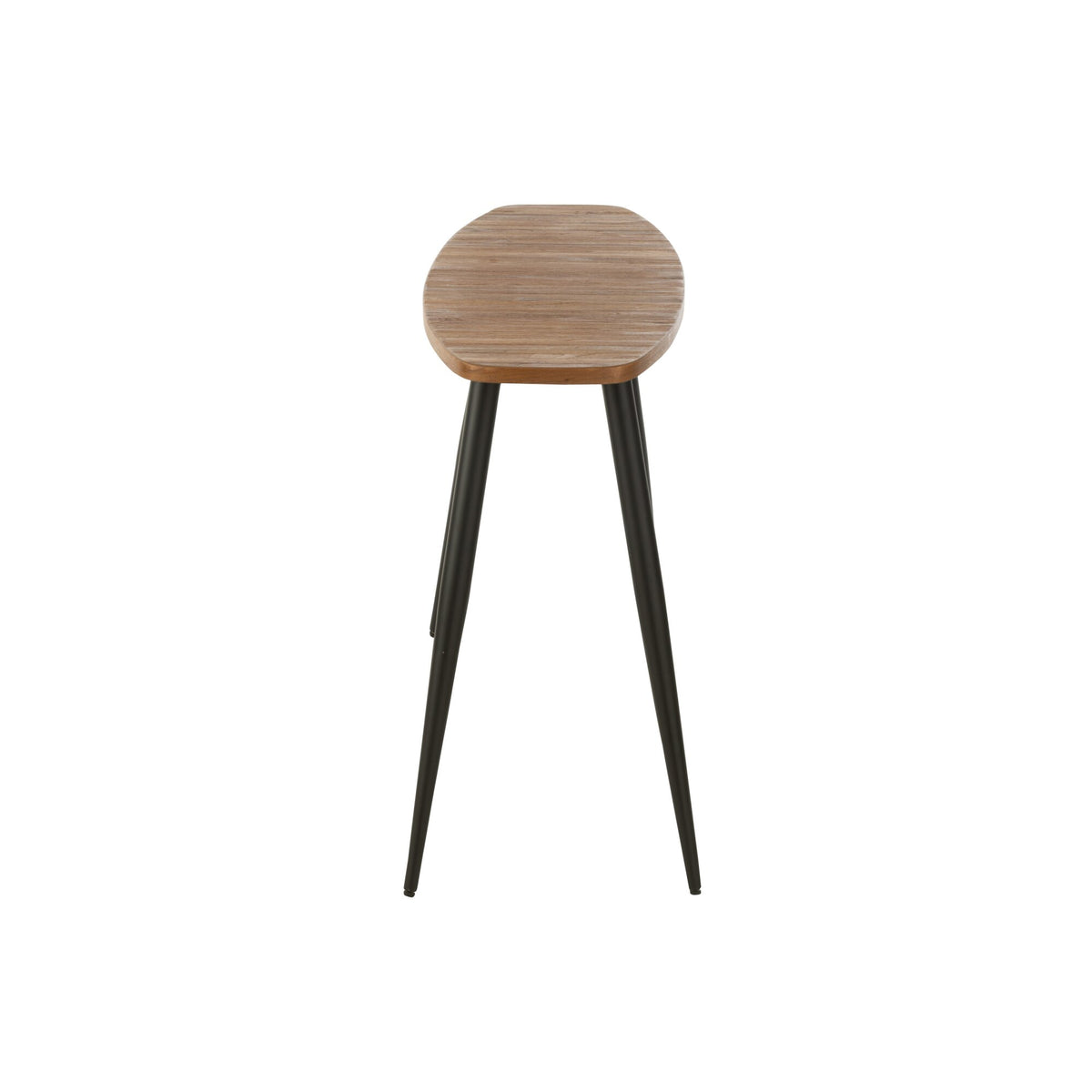 Oval Console Recycled Teak Natural J-Line