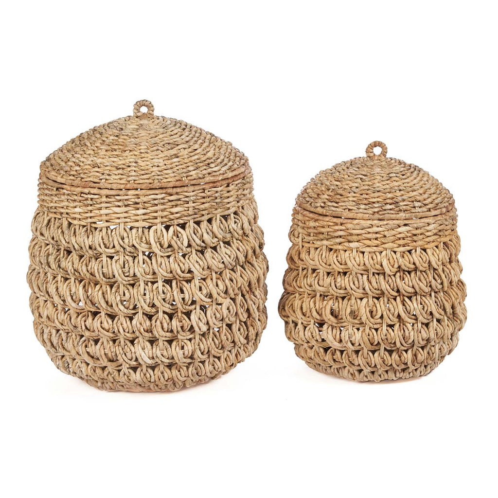 De Tarajih Mand - Naturel - L - Mand - Bazar Bizar - livinglovely.nl