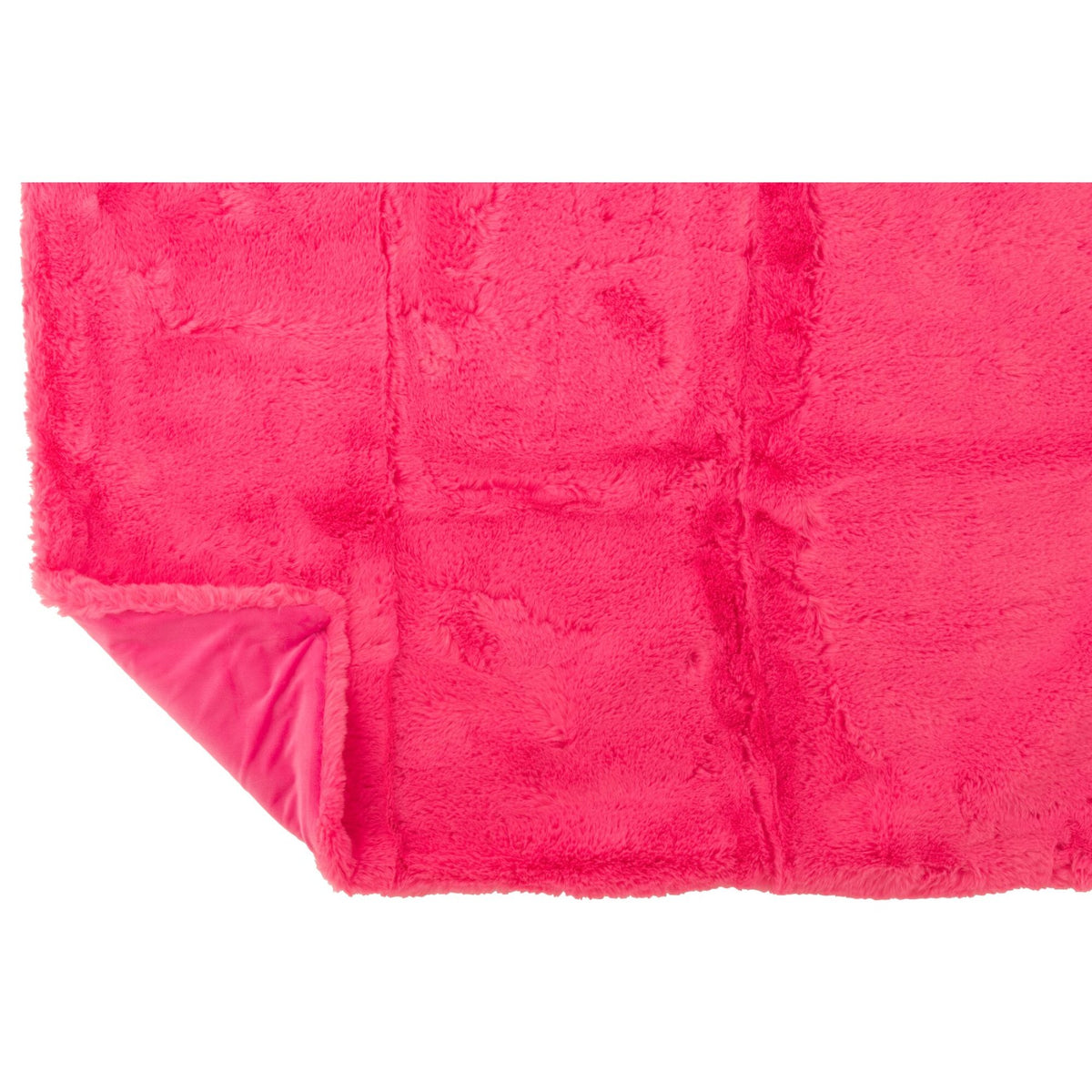 Cutie Polyester Blanket Fluorescent Pink L130x180cm J-Line