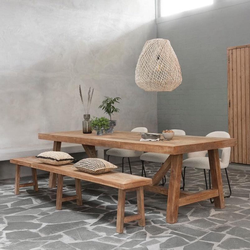 DTP Home Classic Eettafel Monastery 280cm - Eetkamertafel - DTP Home - livinglovely.nl