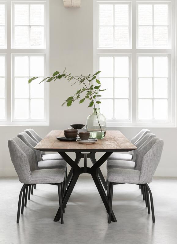 DTP Home Eettafel Metropole 200cm - Eetkamertafel - DTP Home - livinglovely.nl