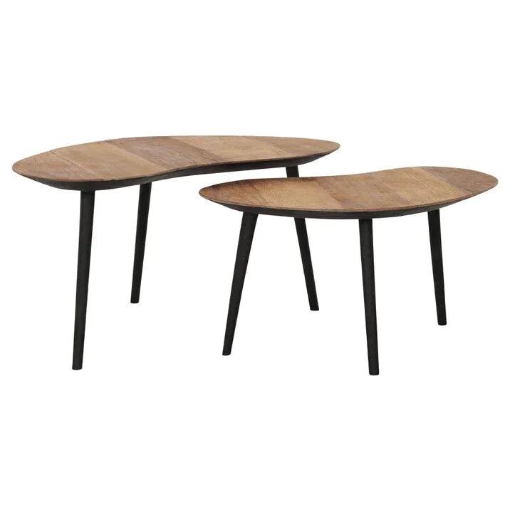 DTP Home Highlight Salontafel Organus Naturel Set van 2 - Salontafel - DTP Home - livinglovely.nl