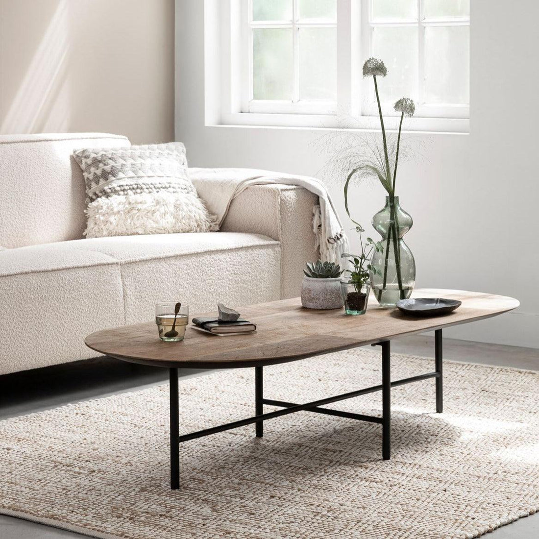 DTP Home Salontafel Soho Naturel 150cm - Salontafel - DTP Home - livinglovely.nl