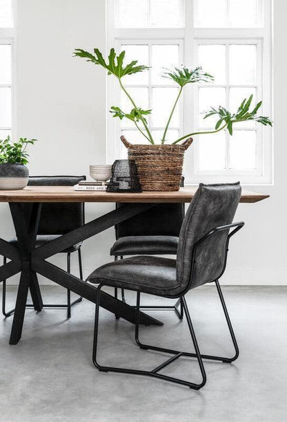 DTP Home Timeless Eettafel Curves 210cm - Eetkamertafel - DTP Home - livinglovely.nl