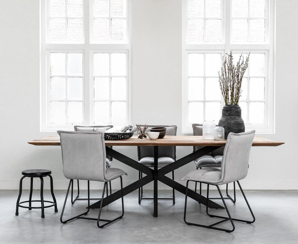 DTP Home Timeless Eettafel Curves 210cm - Eetkamertafel - DTP Home - livinglovely.nl