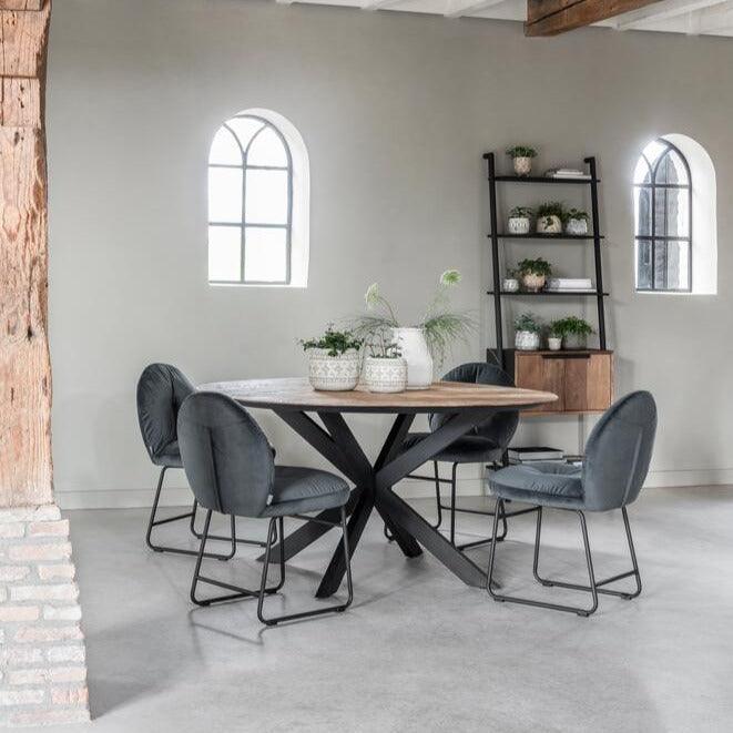DTP Home Timeless Eettafel Shape Ø150cm - Eetkamertafel - DTP Home - livinglovely.nl