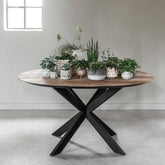 DTP Home Timeless Eettafel Shape Ø150cm - Eetkamertafel - DTP Home - livinglovely.nl