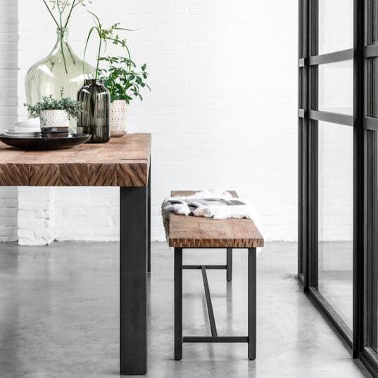 DTP Home Timeless Eettafels Beam 225cm - Eetkamertafel - DTP Home - livinglovely.nl