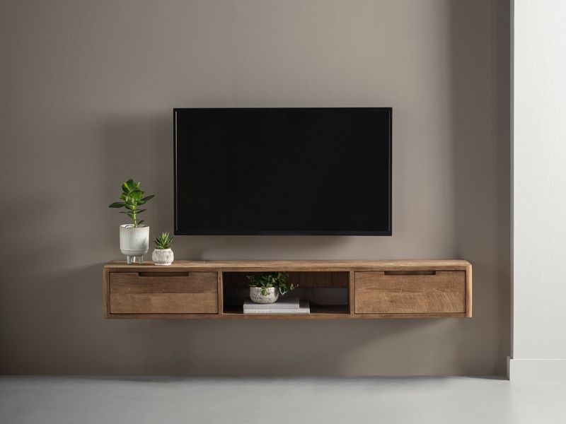 DTP Home Bliss Wall-Mounted TV Cabinet No.1 Small 160cm