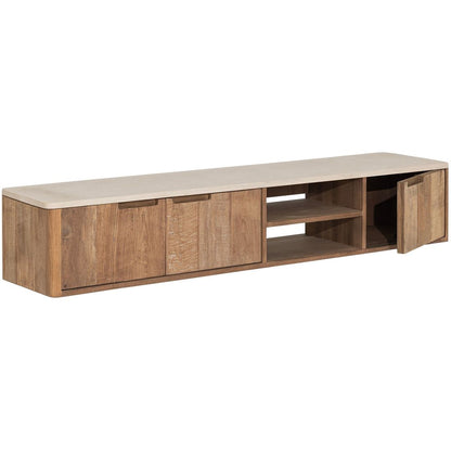 DTP Home Bliss No.2 Wall-Mounted TV Cabinet Mortex Medium 170cm