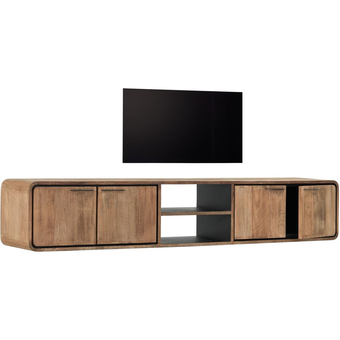 DTP Home TV Cabinet Evo Wall-Mounted Large